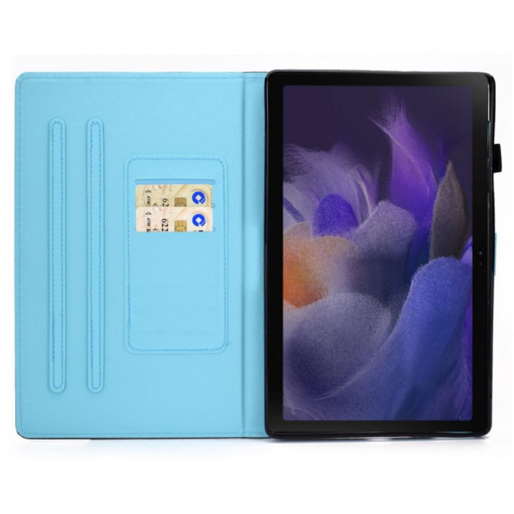 Folio-hoesje voor Samsung Galaxy Tab A8 Aquarel Olifant