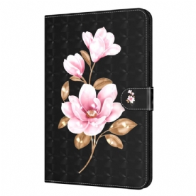 Folio-hoesje voor Samsung Galaxy Tab A8 Kunstleer Boom Bloemen