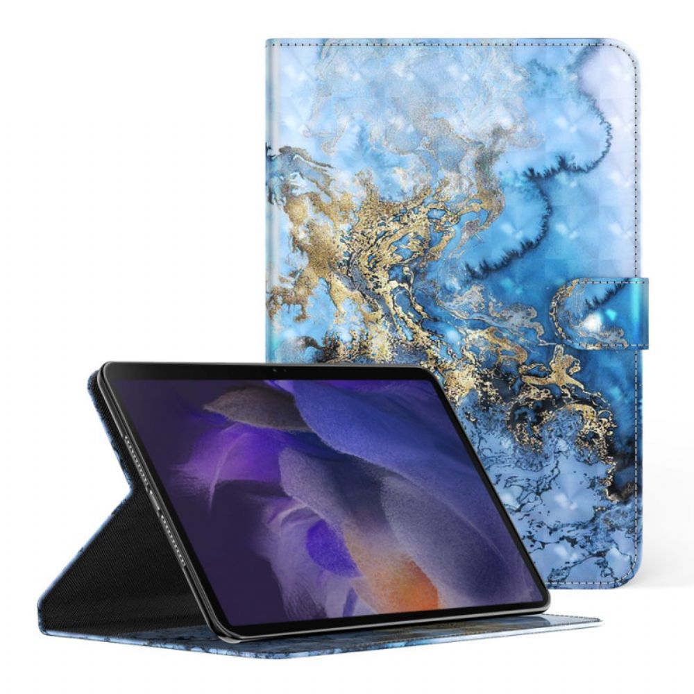 Folio-hoesje voor Samsung Galaxy Tab A8 Marmer