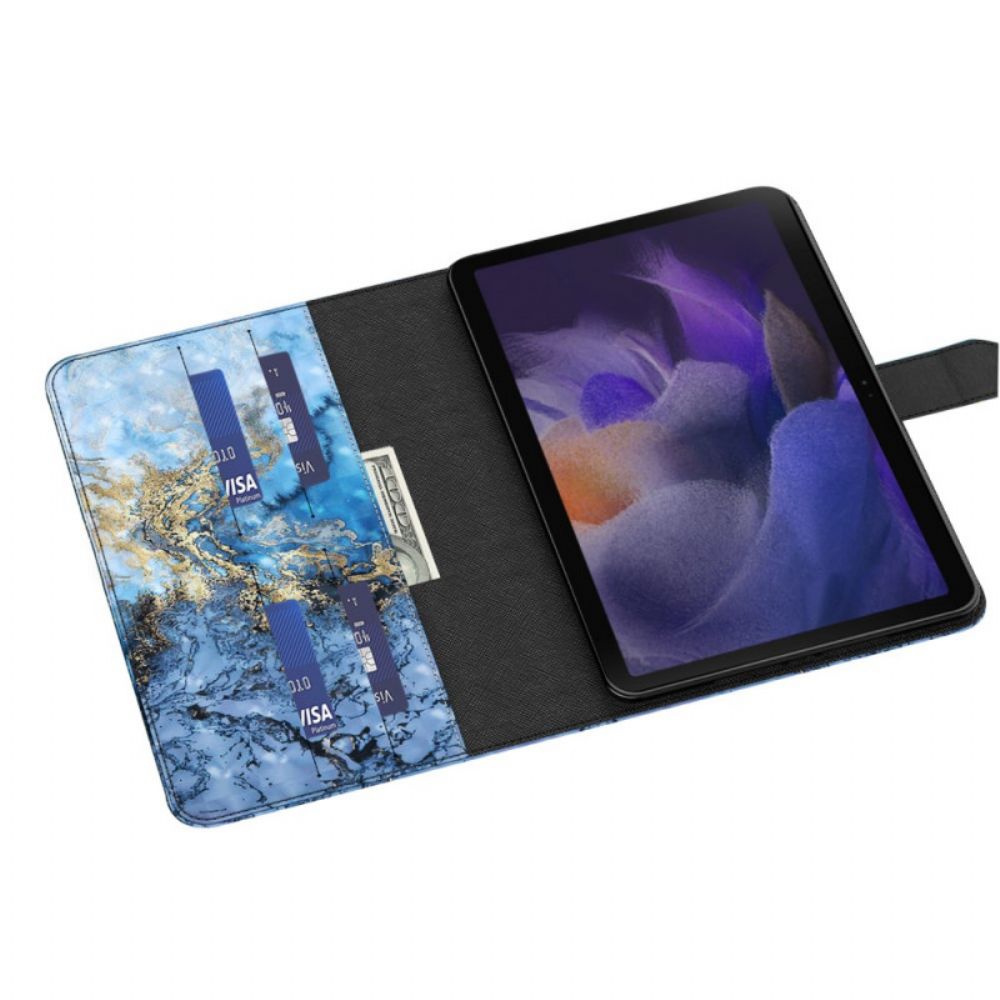 Folio-hoesje voor Samsung Galaxy Tab A8 Marmer