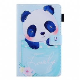 Folio-hoesje voor Samsung Galaxy Tab A8 Mooie Panda