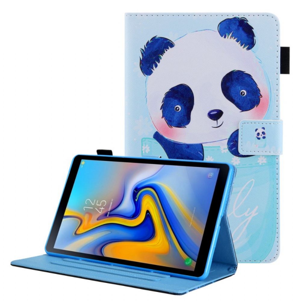 Folio-hoesje voor Samsung Galaxy Tab A8 Mooie Panda