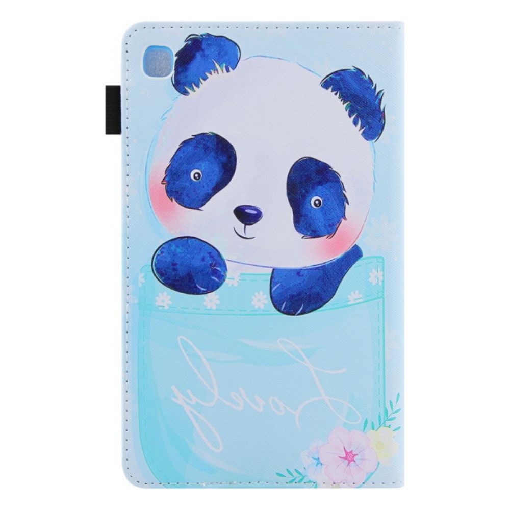 Folio-hoesje voor Samsung Galaxy Tab A8 Mooie Panda