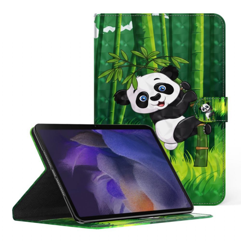 Folio-hoesje voor Samsung Galaxy Tab A8 Panda