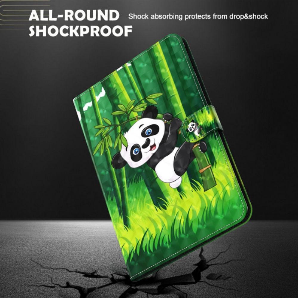 Folio-hoesje voor Samsung Galaxy Tab A8 Panda