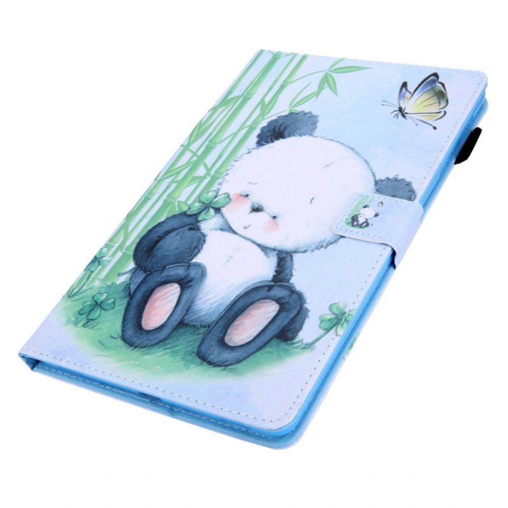 Folio-hoesje voor Samsung Galaxy Tab A8 Panda In De Natuur