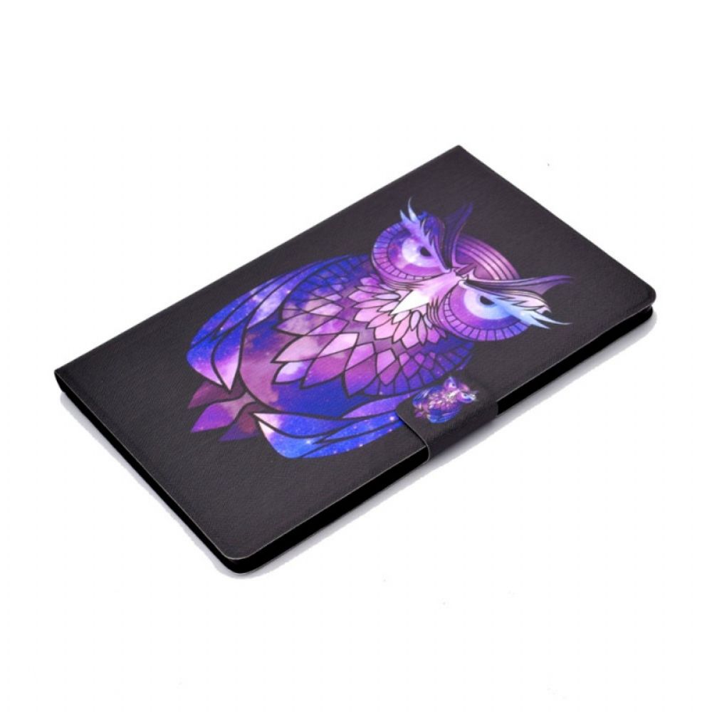 Folio-hoesje voor Samsung Galaxy Tab A8 Uilen