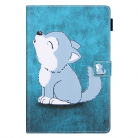 Folio-hoesje voor Samsung Galaxy Tab A8 Welp