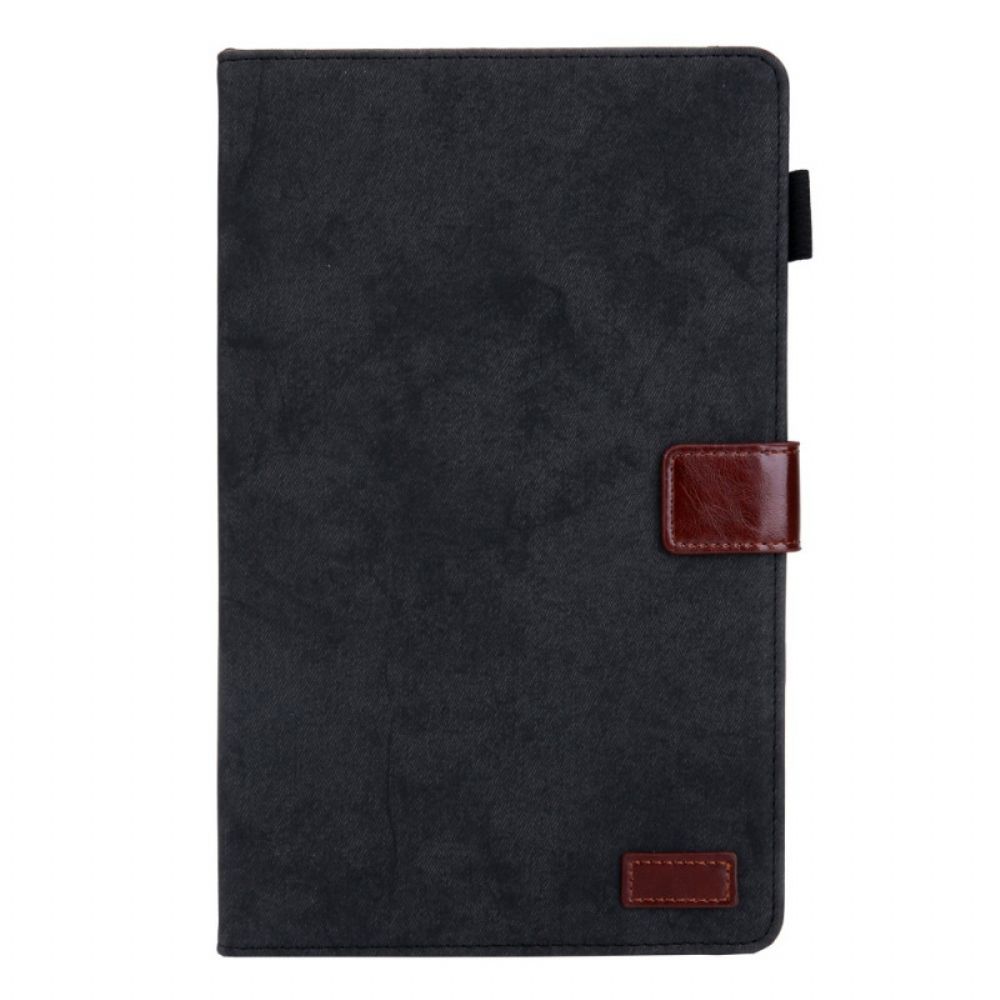 Leren Hoesje voor Samsung Galaxy Tab A8 Doek