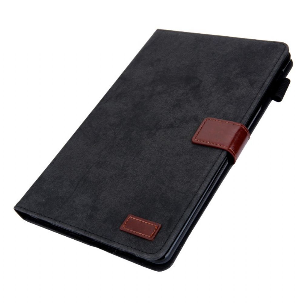 Leren Hoesje voor Samsung Galaxy Tab A8 Doek