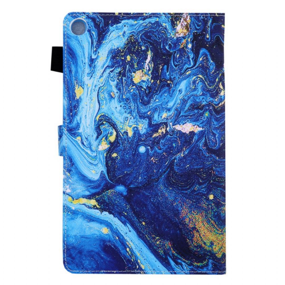 Leren Hoesje voor Samsung Galaxy Tab A8 Ontwerpruimte