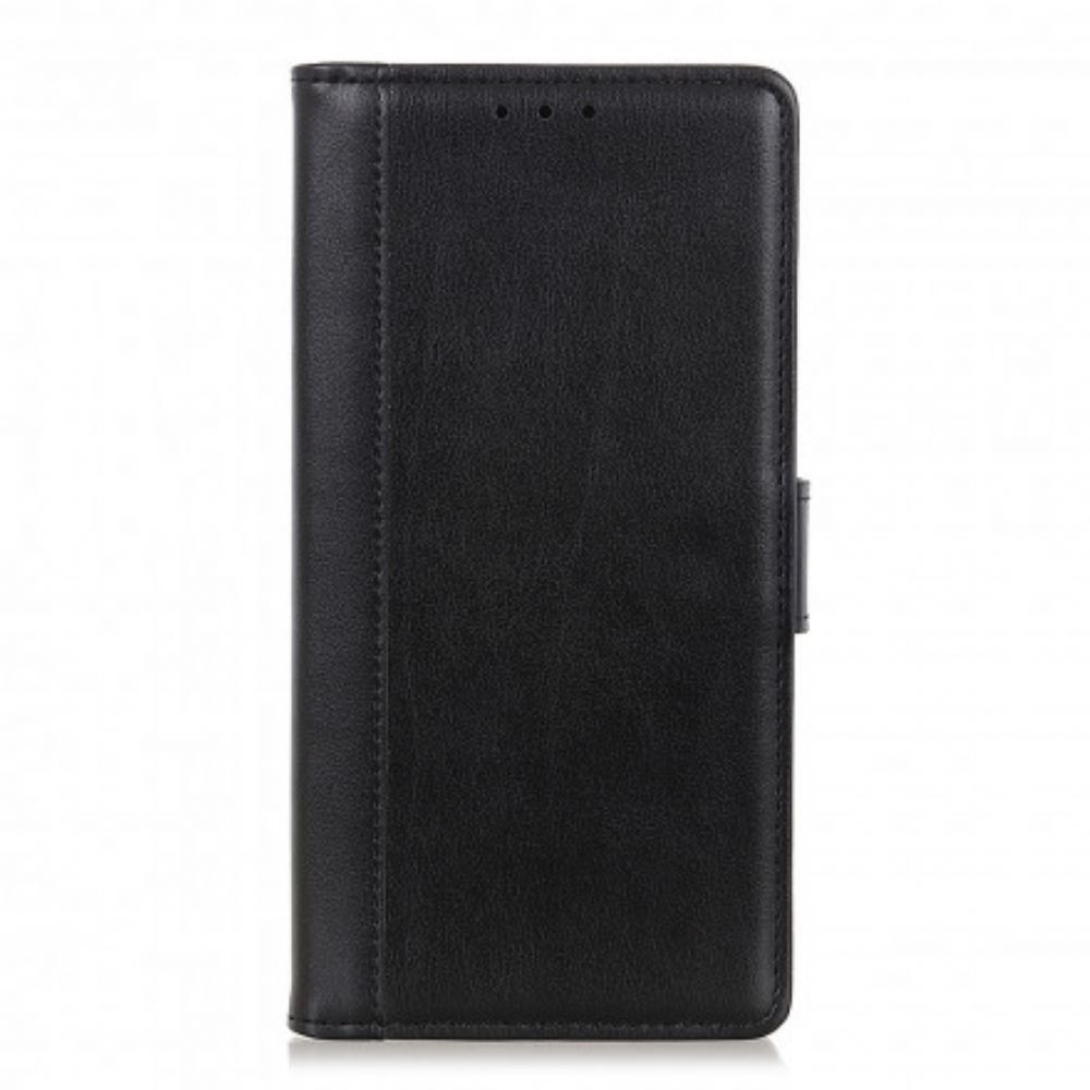 Flip Case voor Xiaomi Mi Note 10 Lite Gesplitste Lederen Versie