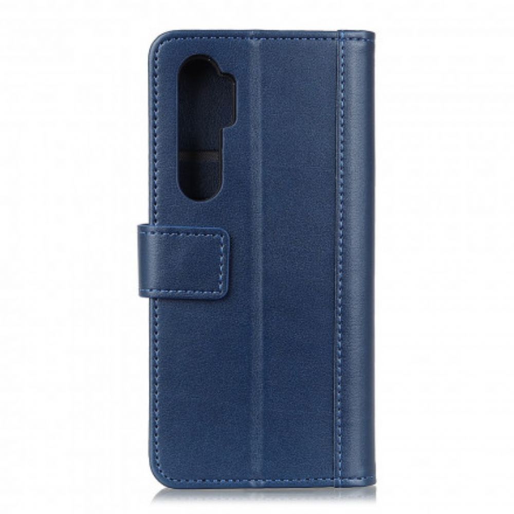 Flip Case voor Xiaomi Mi Note 10 Lite Gesplitste Lederen Versie