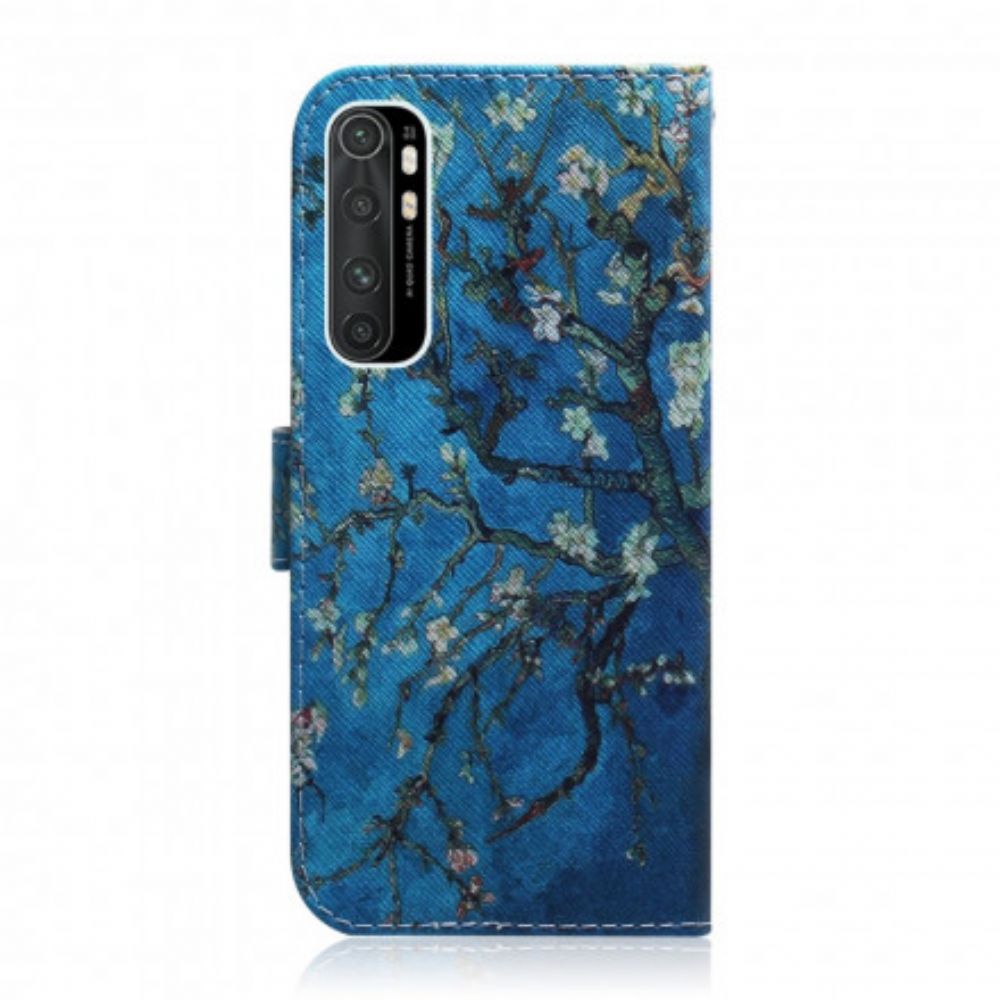 Folio-hoesje voor Xiaomi Mi Note 10 Lite Bloeiende Boomtak