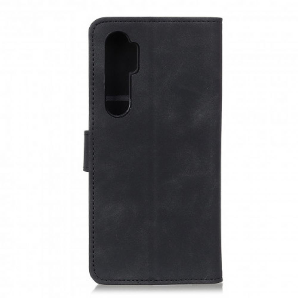 Folio-hoesje voor Xiaomi Mi Note 10 Lite Mat Vintage Leereffect Khazneh