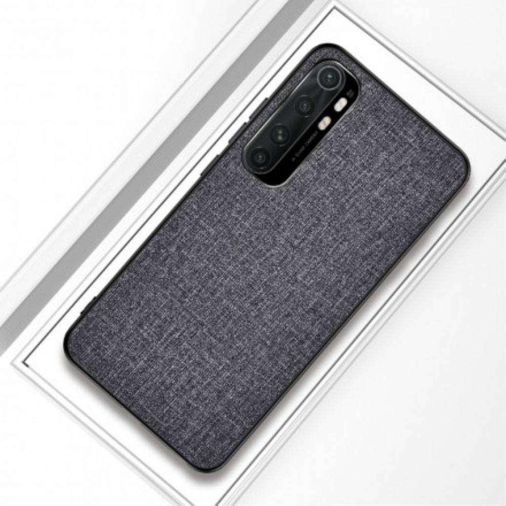 Hoesje voor Xiaomi Mi Note 10 Lite Doek Textuur