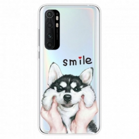 Hoesje voor Xiaomi Mi Note 10 Lite Glimlach Hond