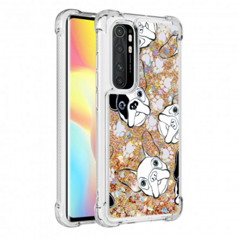 Hoesje voor Xiaomi Mi Note 10 Lite Meneer Glitterhond