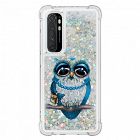 Hoesje voor Xiaomi Mi Note 10 Lite Miss Glitteruil