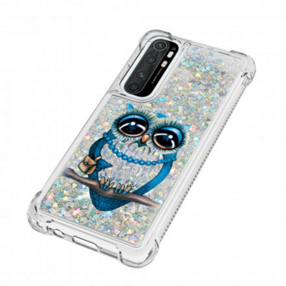 Hoesje voor Xiaomi Mi Note 10 Lite Miss Glitteruil