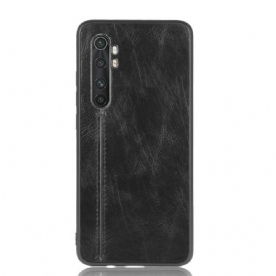 Hoesje voor Xiaomi Mi Note 10 Lite Naad Leereffect