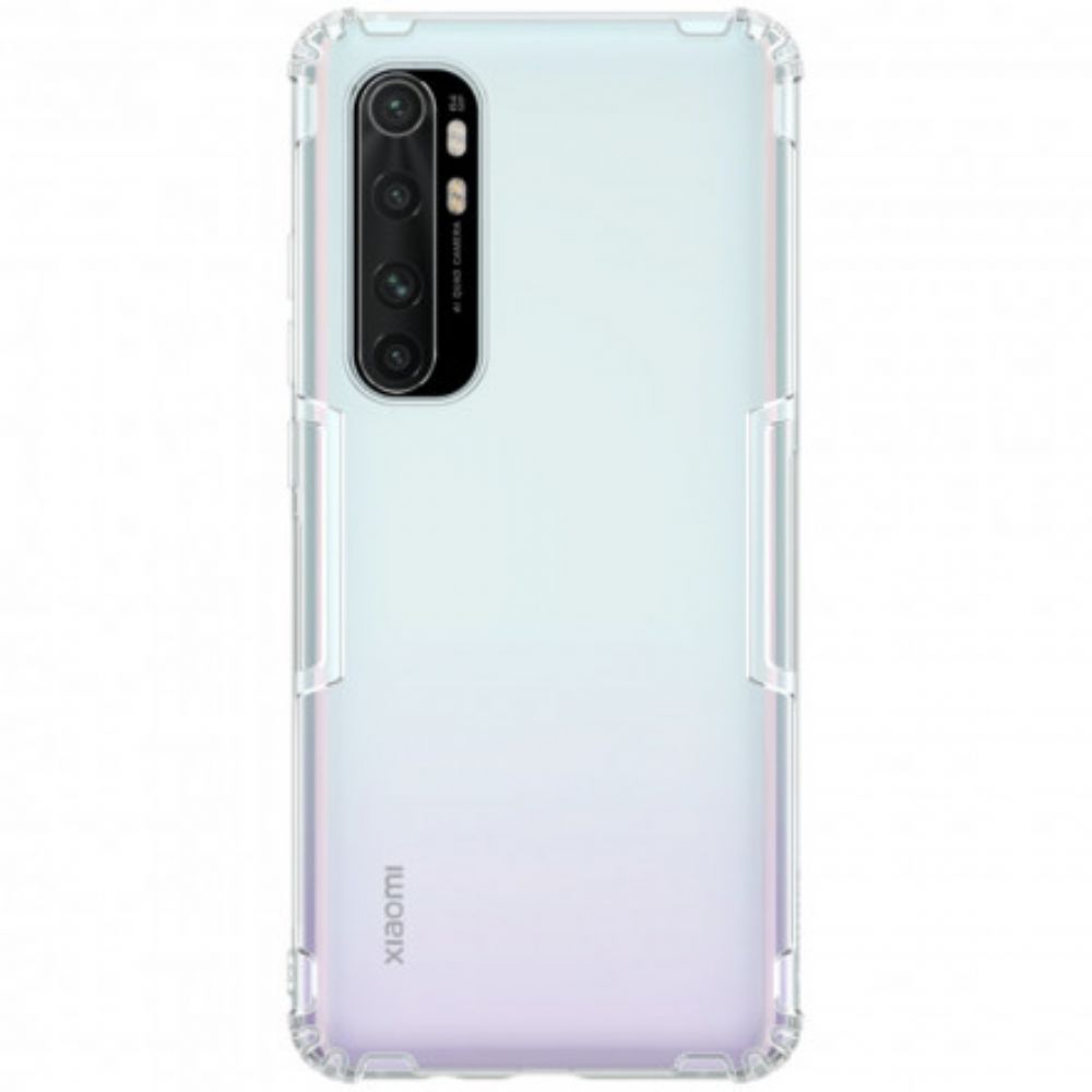 Hoesje voor Xiaomi Mi Note 10 Lite Versterkte Transparante Nillkin