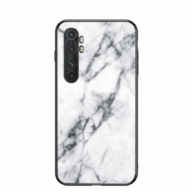 Telefoonhoesje voor Xiaomi Mi Note 10 Lite Marmer Kleuren Gehard Glas