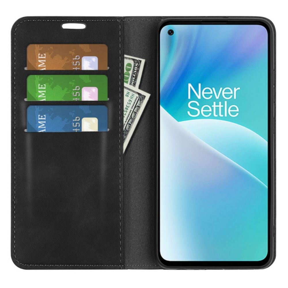 Folio-hoesje voor OnePlus Nord 2T 5G Skin-touch