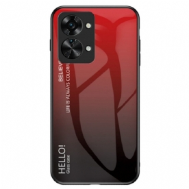 Hoesje voor OnePlus Nord 2T 5G Hallo Gehard Glas