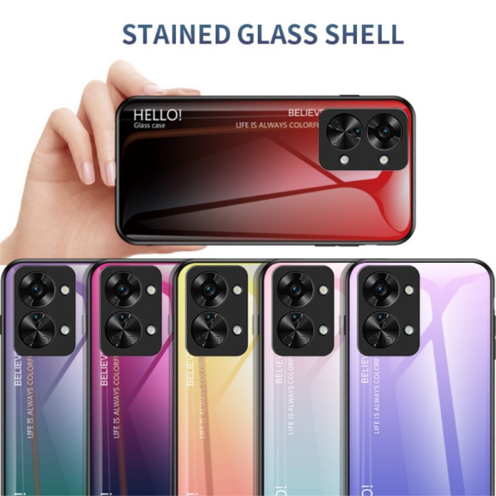 Hoesje voor OnePlus Nord 2T 5G Hallo Gehard Glas