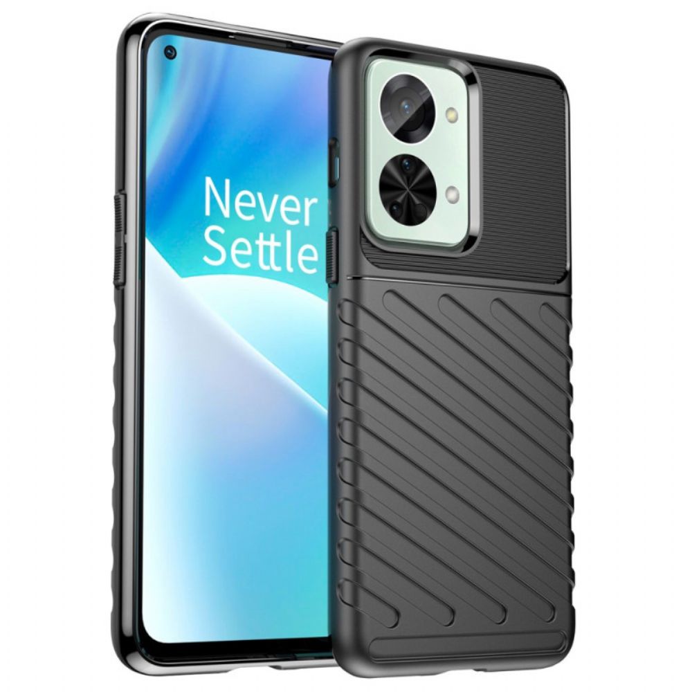 Hoesje voor OnePlus Nord 2T 5G Silicone Twill