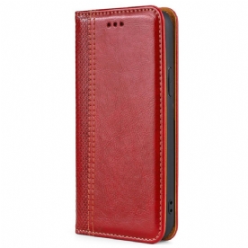 Leren Hoesje voor OnePlus Nord 2T 5G Vintage Stijl