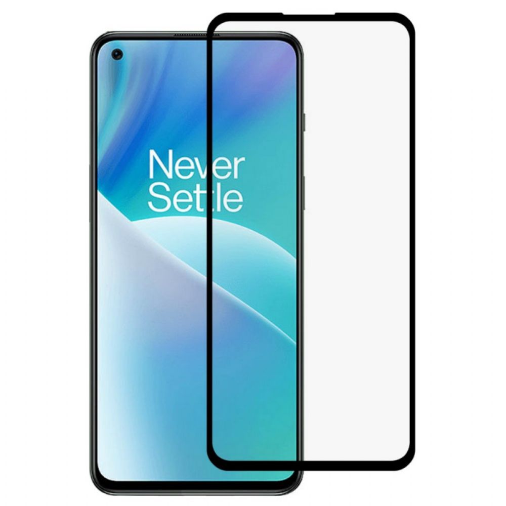 Oneplus Nord 2T 5G Screenprotector Van Gehard Glas Met Zwarte Rand