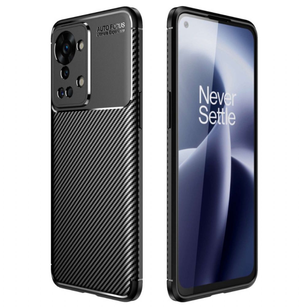 Telefoonhoesje voor OnePlus Nord 2T 5G Flexibele Koolstofvezel