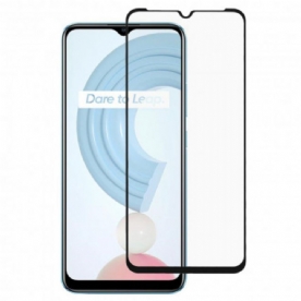 Realme C21 Screenprotector Van Gehard Glas Met Zwarte Rand