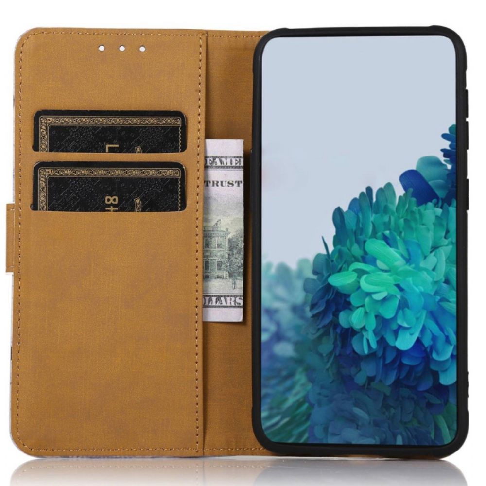 Flip Case voor OnePlus Nord CE 2 Lite 5G Eiffeltoren Van De Dichter