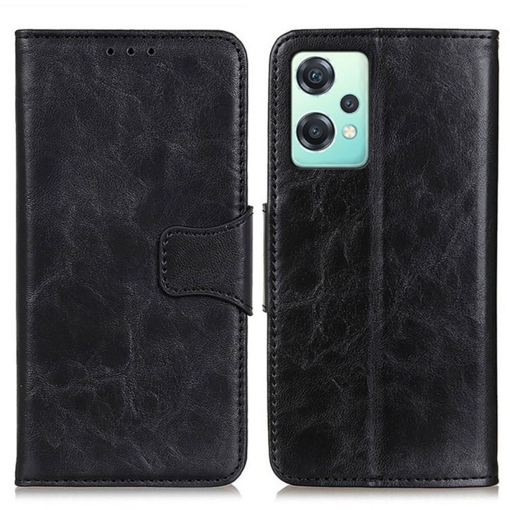 Folio-hoesje voor OnePlus Nord CE 2 Lite 5G Vintage Gesp Splitleer