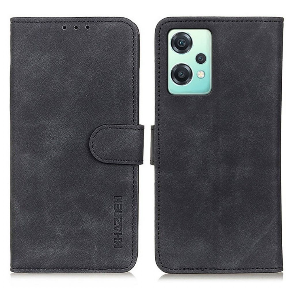 Folio-hoesje voor OnePlus Nord CE 2 Lite 5G Vintage Leereffect Khazneh