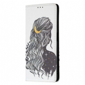 Bescherming Hoesje voor Xiaomi Redmi Note 10 5G / Poco M3 Pro 5G Folio-hoesje Mooi Haar