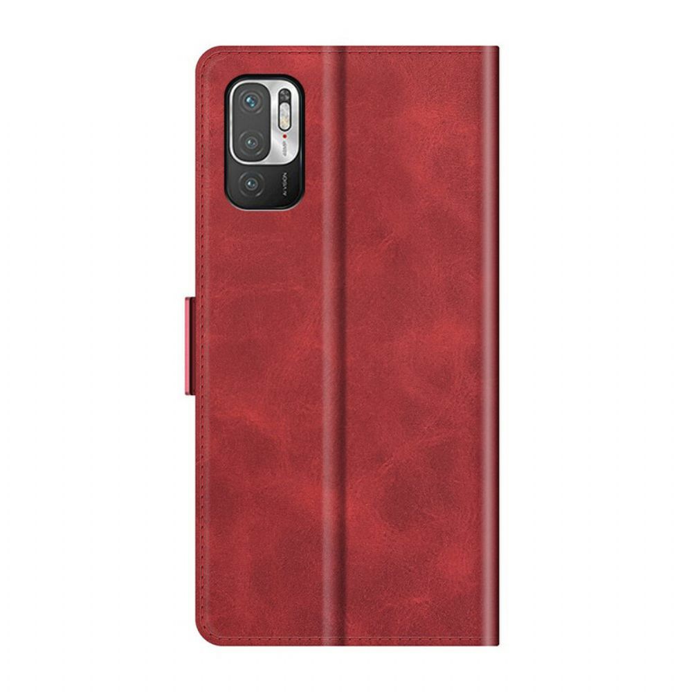 Flip Case voor Xiaomi Redmi Note 10 5G / Poco M3 Pro 5G Dubbel Slot