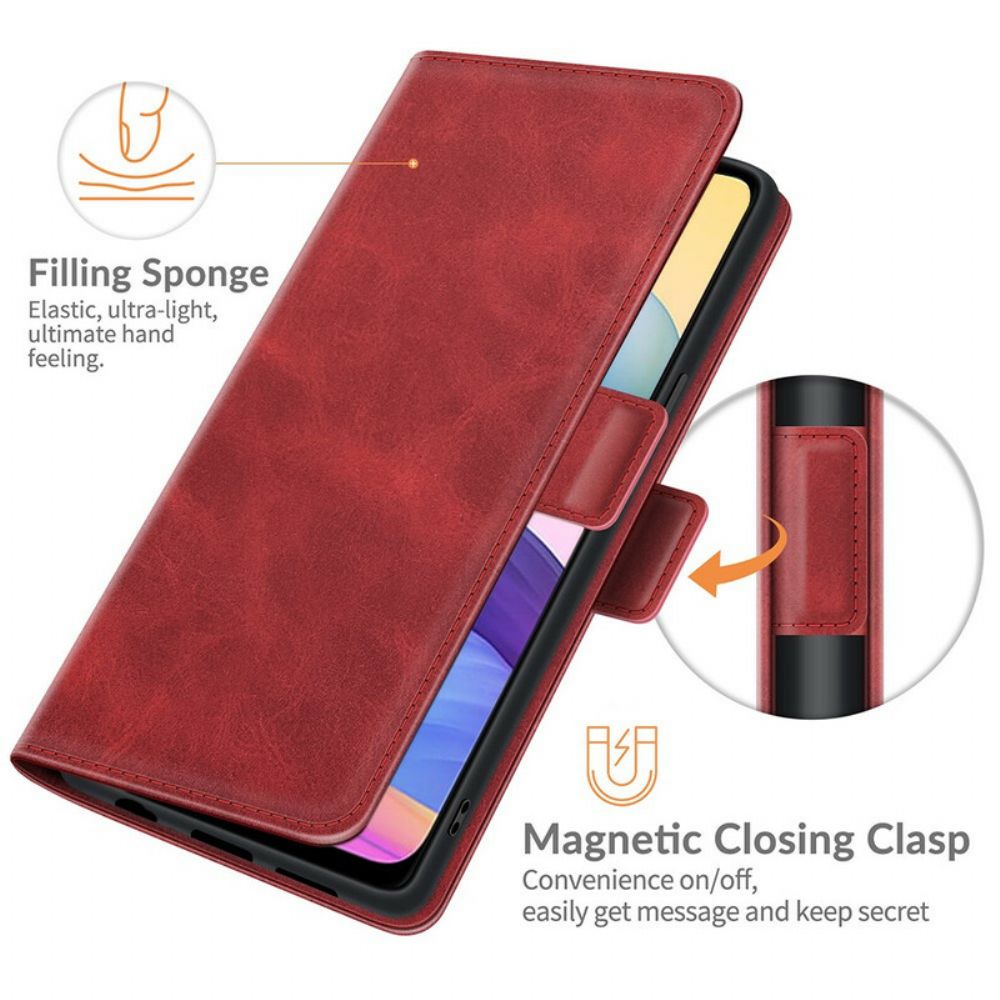 Flip Case voor Xiaomi Redmi Note 10 5G / Poco M3 Pro 5G Dubbel Slot