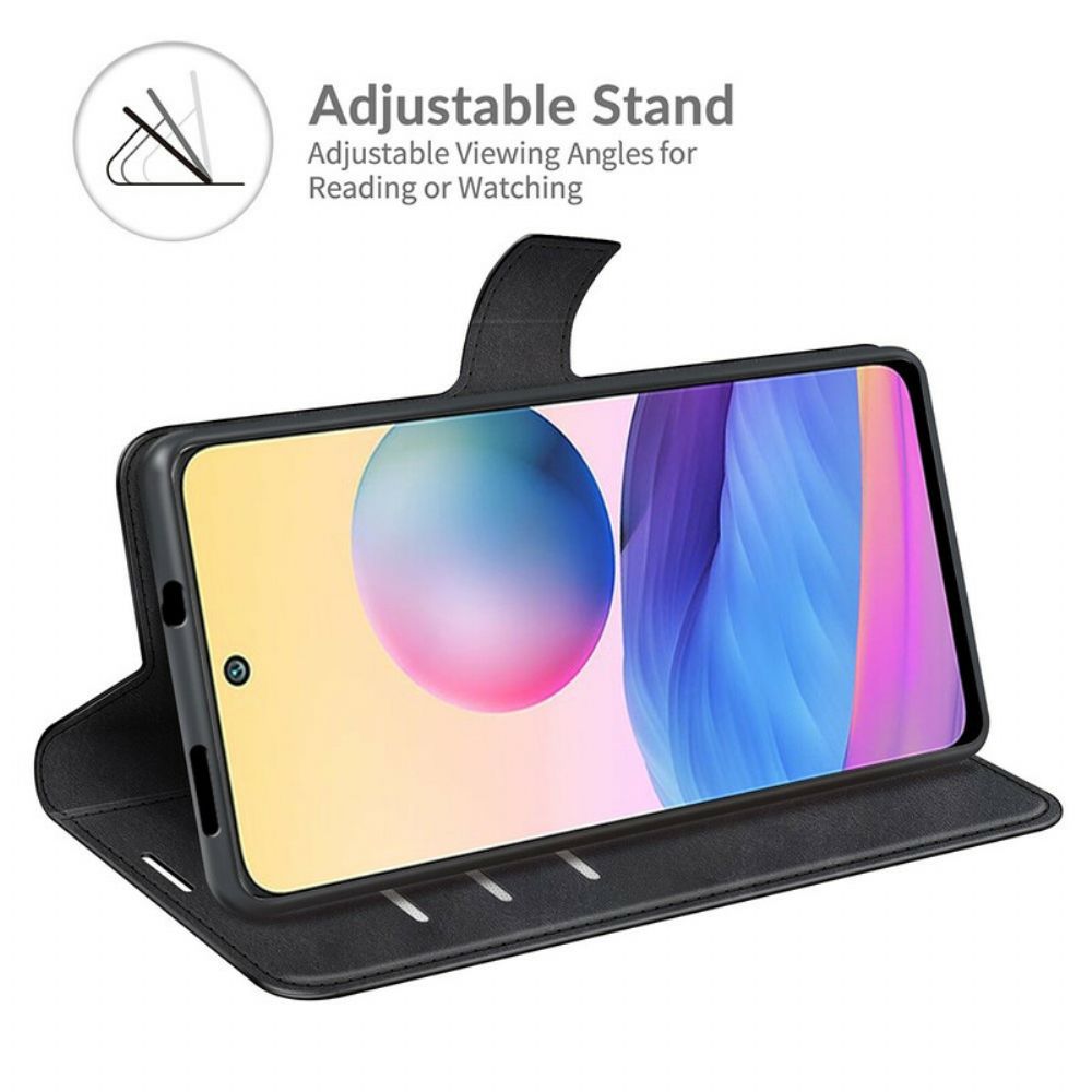 Flip Case voor Xiaomi Redmi Note 10 5G / Poco M3 Pro 5G Leerstijl