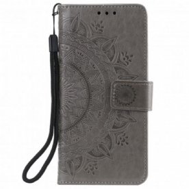 Flip Case voor Xiaomi Redmi Note 10 5G / Poco M3 Pro 5G Zon Mandala