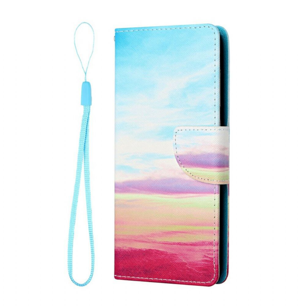 Flip Case voor Xiaomi Redmi Note 10 5G / Poco M3 Pro 5G Zonsondergang