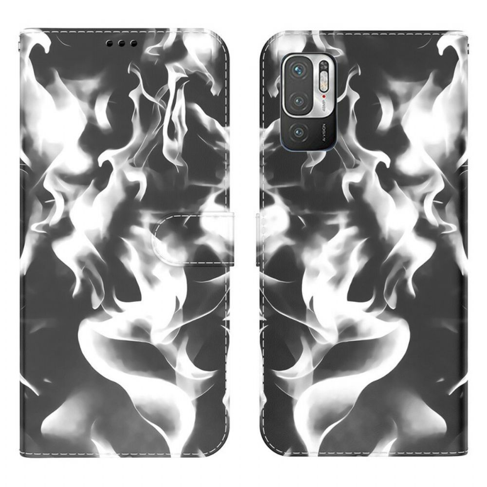 Folio-hoesje voor Xiaomi Redmi Note 10 5G / Poco M3 Pro 5G Abstract Patroon