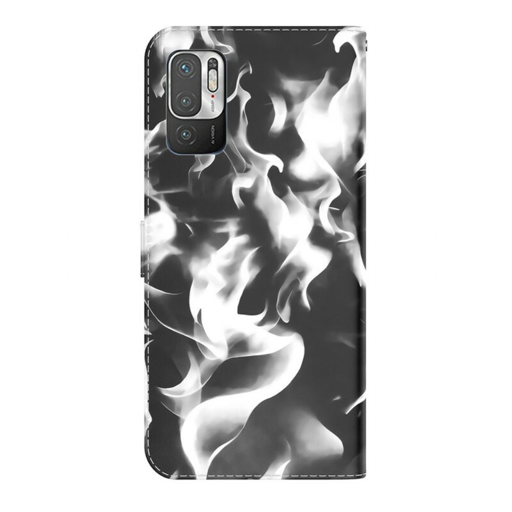 Folio-hoesje voor Xiaomi Redmi Note 10 5G / Poco M3 Pro 5G Abstract Patroon