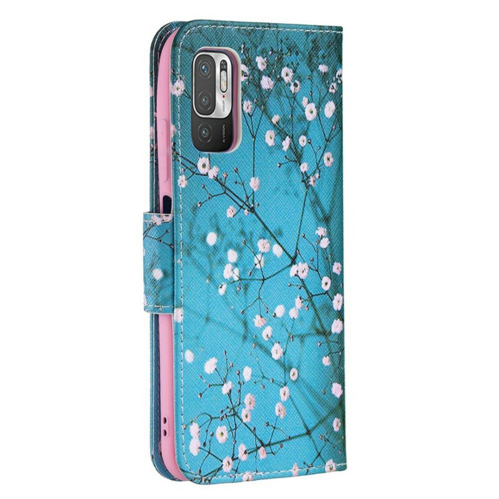 Folio-hoesje voor Xiaomi Redmi Note 10 5G / Poco M3 Pro 5G Bloeiende Boom