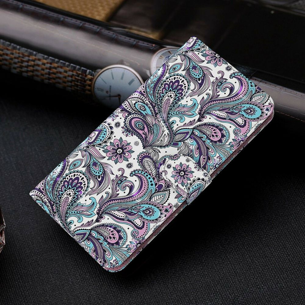 Folio-hoesje voor Xiaomi Redmi Note 10 5G / Poco M3 Pro 5G Bloemen Patronen