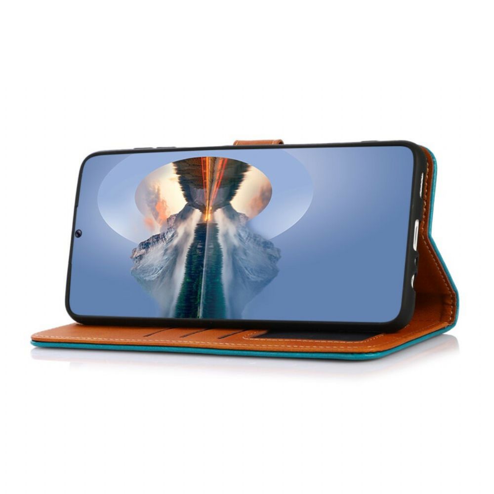 Folio-hoesje voor Xiaomi Redmi Note 10 5G / Poco M3 Pro 5G Met Khazneh-band