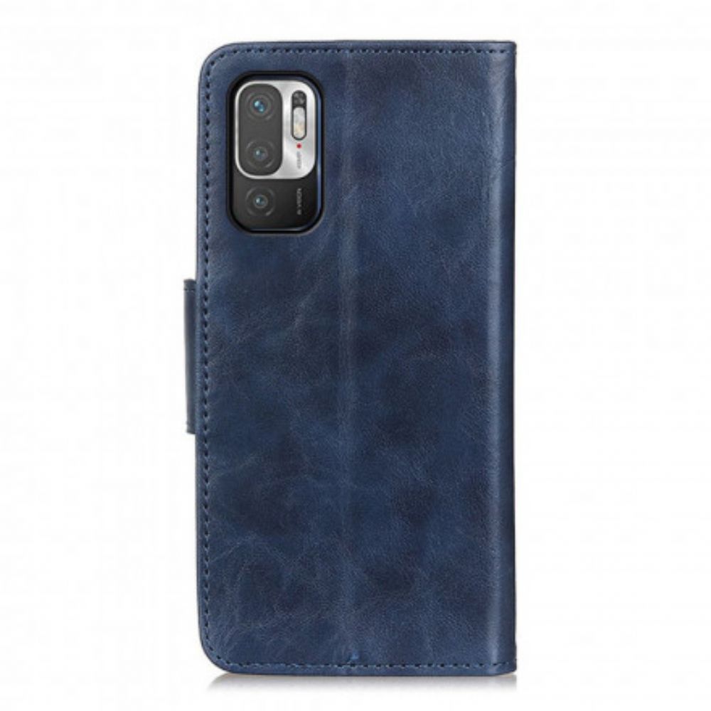 Folio-hoesje voor Xiaomi Redmi Note 10 5G / Poco M3 Pro 5G Omkeerbare Magnetische Sluiting